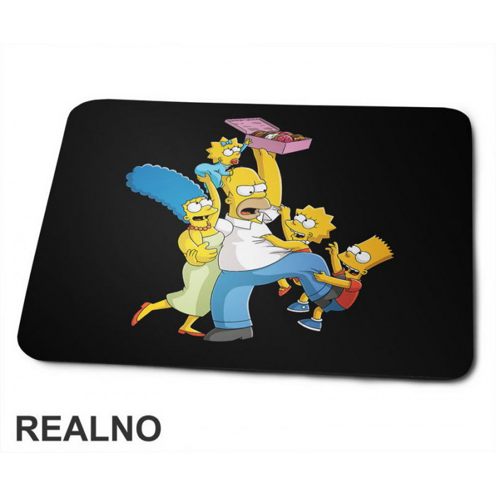 Krofnice - Porodica - The Simpsons - Simpsonovi - Podloga za miš