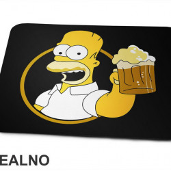 Homer Sa Pivom - The Simpsons - Simpsonovi - Podloga za miš