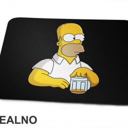 Homer i Pivo - The Simpsons - Simpsonovi - Podloga za miš