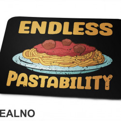 Endless Pastability - Yellow Letters - Hrana - Food - Podloga za miš
