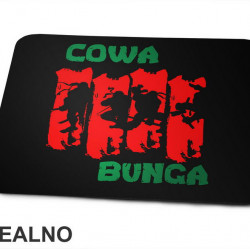 Cowa Bunga - Green And Red - Nindža Kornjače - Podloga za miš