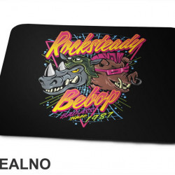 Rocksteady Bebop Bad Ass Since 1987 - Colors - Nindža Kornjače - Podloga za miš Rocksteady Bebop Bad Ass Since 1987 - Colors - Nindža Kornjače - Podloga za miš