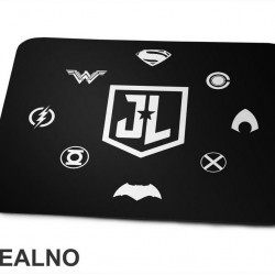 Justice League Logo - Symobls - Group - Podloga za miš