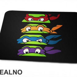 Eyes And Masks - Nindža Kornjače - Podloga za miš