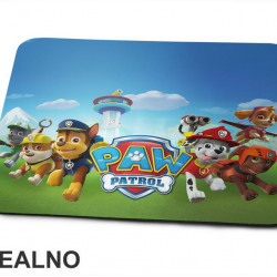 Grupa i Logo - Patrolne Šape - Podloga za miš