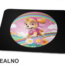 Skaj i Duga - Skye - Patrolne Šape - Podloga za miš