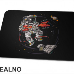 Astronaut Svira Gitaru - Space - Svemir - Podloga za miš