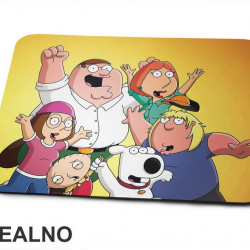 Family - Orange - Family Guy - Podloga za miš