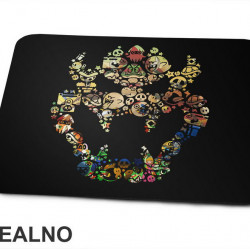 Bauzer - Braon - Super Mario - Podloga za miš