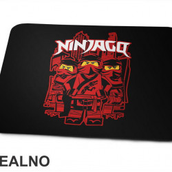 Red Ninjas - Ninjago - Crtani Filmovi - Podloga za miš