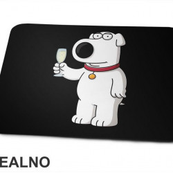 Brian And A Drink - Family Guy - Podloga za miš