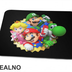 Svi zajedno - Super Mario - Podloga za miš