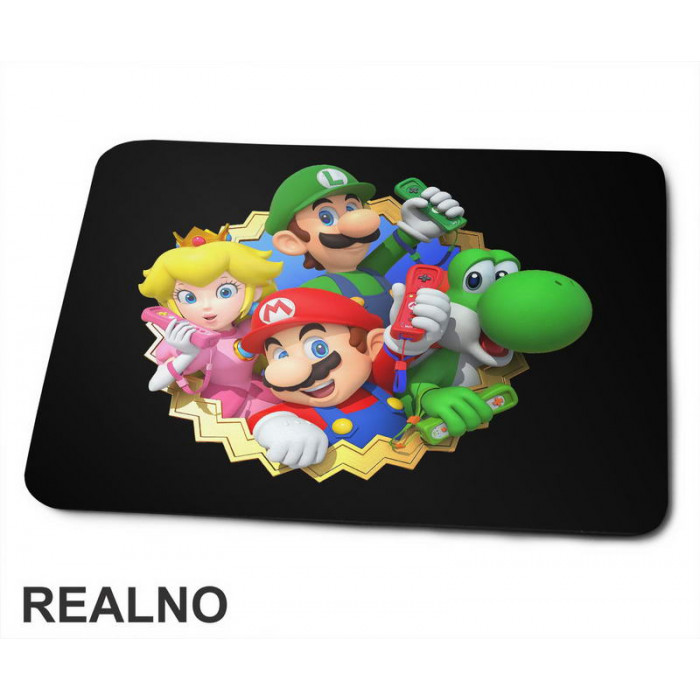 Svi zajedno - Super Mario - Podloga za miš