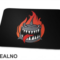 Besna Ajkula - Angry Shark - Životinje - Podloga za miš