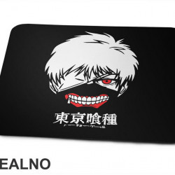 Kaneki Face Logo - Tokyo Ghoul - Podloga za miš Kaneki Face Logo - Tokyo Ghoul - Podloga za miš
