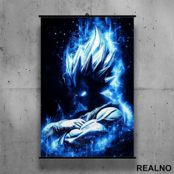 Vegeta - Transformation - Goku - Dragon Ball - Poster sa nosačem