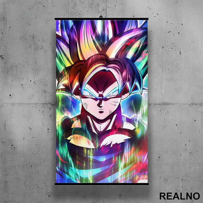 Colors - Goku - Dragon Ball - Poster sa nosačem