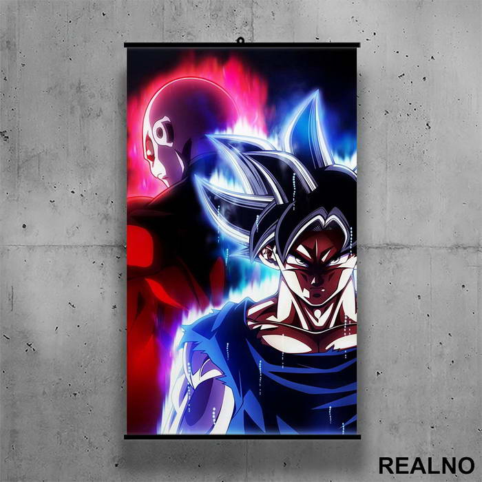 Jiren Shadow - Goku - Dragon Ball - Poster sa nosačem