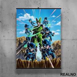 Cell - Goku - Dragon Ball - Poster sa nosačem