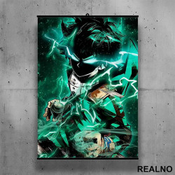 Deku - My Hero Academia - Poster sa nosačem