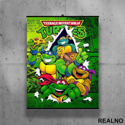 Izlaze iz Postera - Nindža Kornjače - Poster sa nosačem
