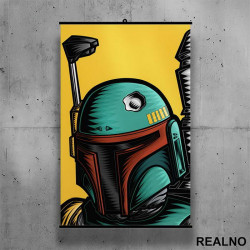 Boba Fett - Yellow - Star Wars - Poster sa nosačem