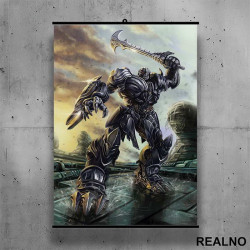 Megatron - The Last Knight - Transformers - Poster sa nosačem