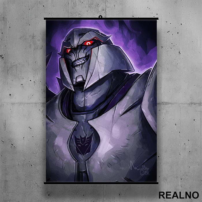 Drawing - Transformers - Poster sa nosačem