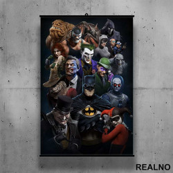 Villains - Batman - Poster sa nosačem Villains - Batman - Poster sa nosačem