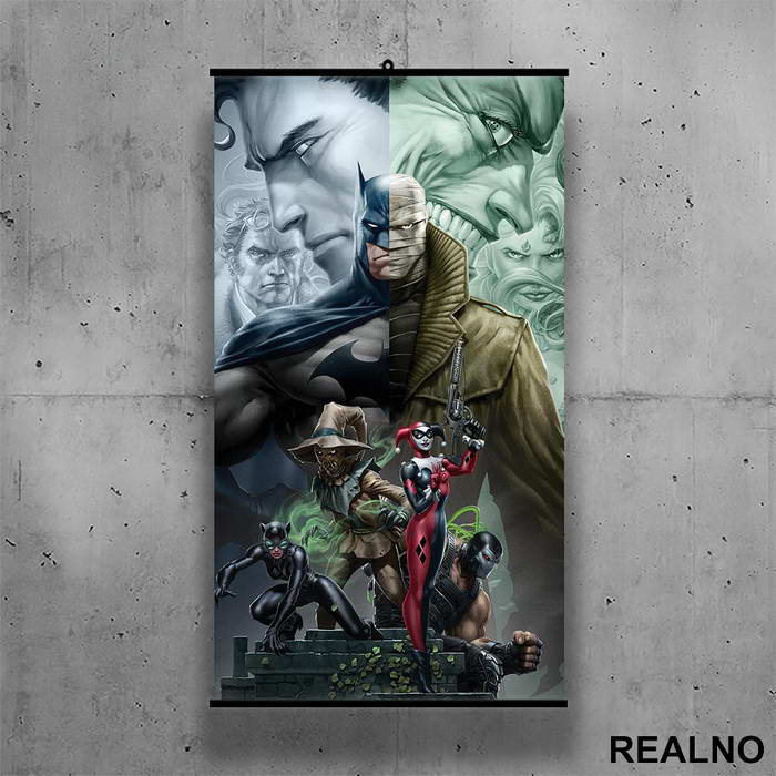 Two Sides - Batman - Poster sa nosačem