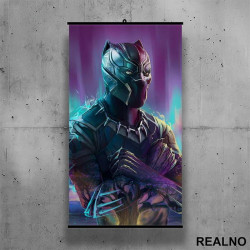 Double Exposure - Black Panther - Poster sa nosačem
