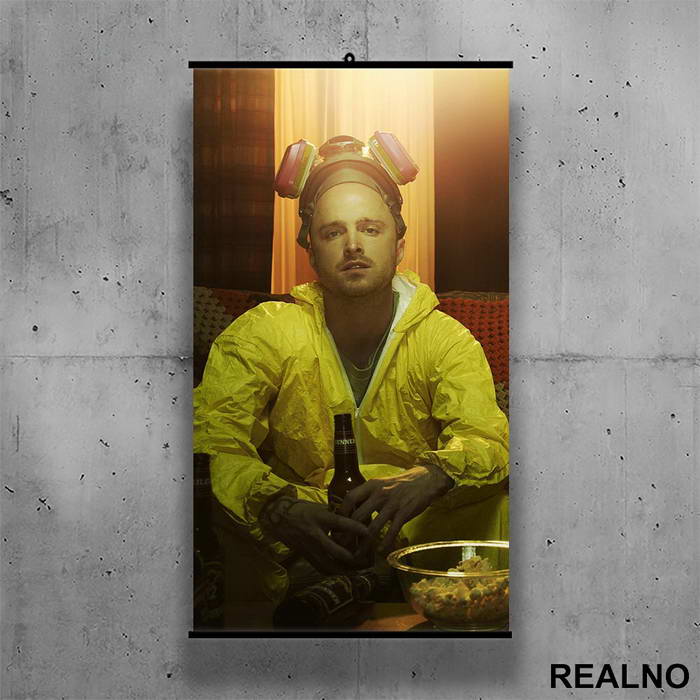 Jesse Pinkman - Yellow - Breaking Bad - Poster sa nosačem