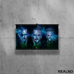 Walter And Jesse - Disintegrating - Breaking Bad - Poster sa nosačem Walter And Jesse - Disintegrating - Breaking Bad - Poster sa nosačem