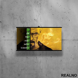 I Am The One Who Knocks - Breaking Bad - Poster sa nosačem I Am The One Who Knocks - Breaking Bad - Poster sa nosačem