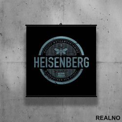 Heisenberg - Blue Logo - Breaking Bad - Poster sa nosačem Heisenberg - Blue Logo - Breaking Bad - Poster sa nosačem
