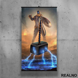 Captain America And Hammer - Avengers - Poster sa nosačem