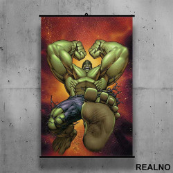 Smash - Hulk - Avengers - Poster sa nosačem