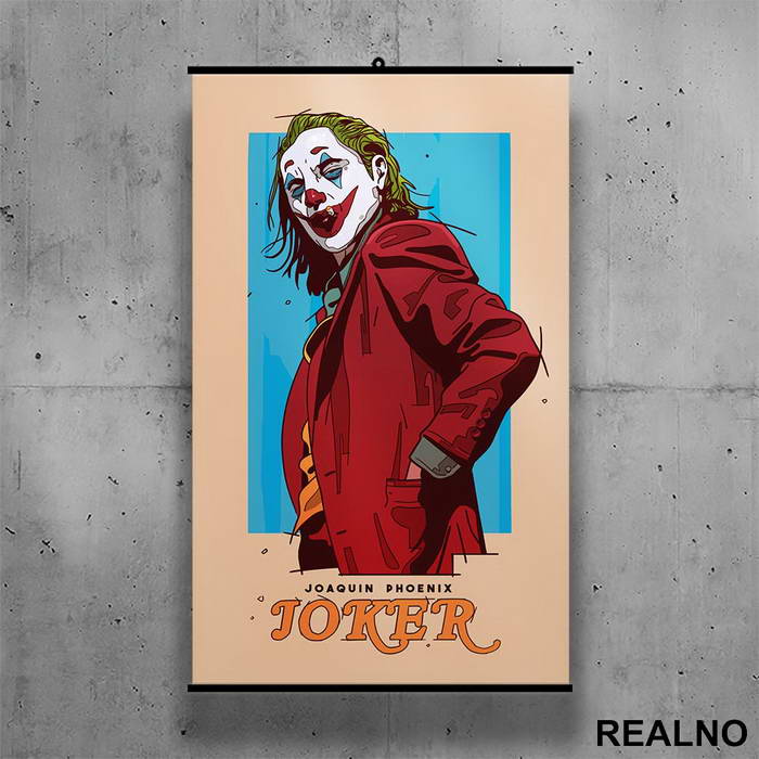 Drawing - Joker - Poster sa nosačem