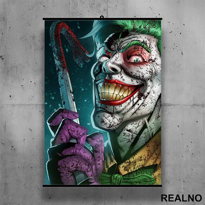 With A Crowbar - Joker - Poster sa nosačem