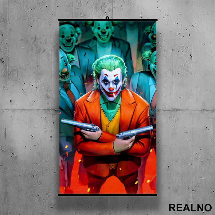 Two Guns - Joker - Poster sa nosačem