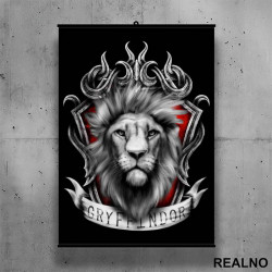 Gryffindor Red Crest - Harry Potter - Poster sa nosačem