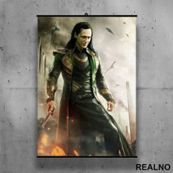 Ready - Loki - Avengers - Poster sa nosačem Ready - Loki - Avengers - Poster sa nosačem