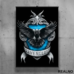 Ravenclaw Blue Crest - Harry Potter - Poster sa nosačem