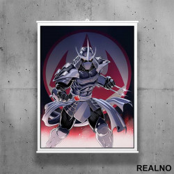 Shredder - Nindža Kornjače - Poster sa nosačem
