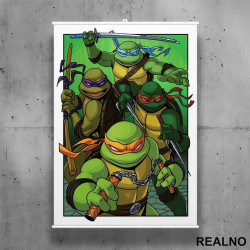 Comic - Nindža Kornjače - Poster sa nosačem