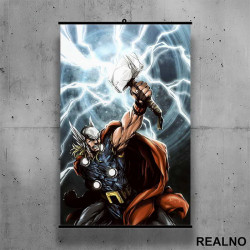 Lightning - Thor - Avengers - Poster sa nosačem Lightning - Thor - Avengers - Poster sa nosačem