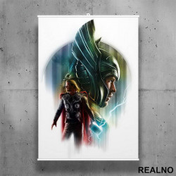 Double Exposure - Thor - Avengers - Poster sa nosačem Double Exposure - Thor - Avengers - Poster sa nosačem