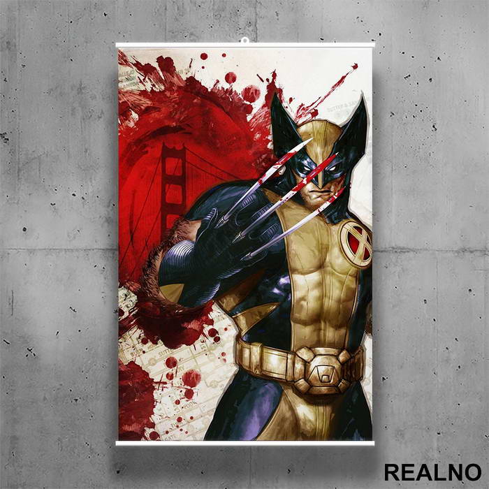 Red - Wolverine - Poster sa nosačem