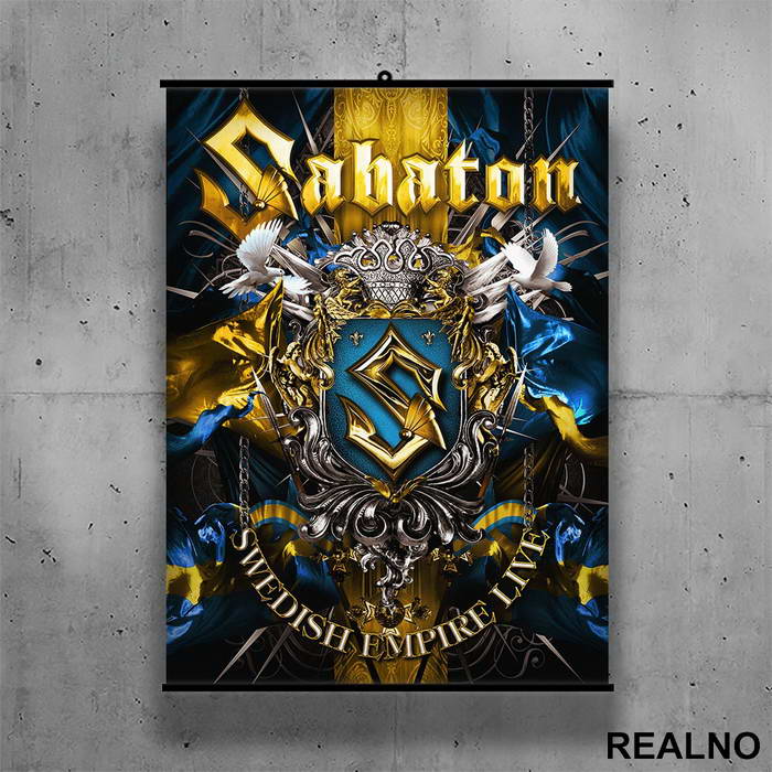 Sabaton - Muzika - Poster sa nosačem