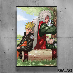 Jiraiya Sensei - Naruto - Poster sa nosačem